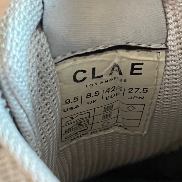 Clae Joshua Sneakers White & Navy - Picture 6 of 6